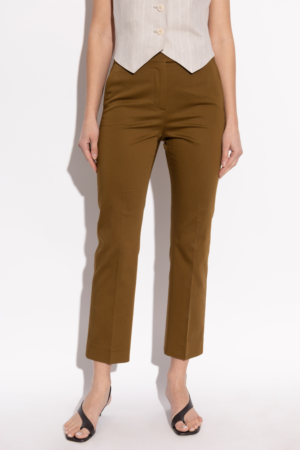Brown Pants Okra Max Mara - Vitkac AS